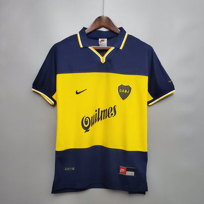 Boca Juniors Local Retro 1999 Versión Fan