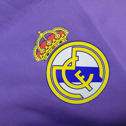 Cortavientos Real Madrid Morado, Amarillo y Azun Marino