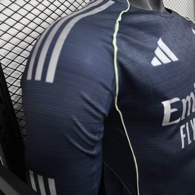 Real Madrid Manga Larga Visita 2025/26 Versión Jugador