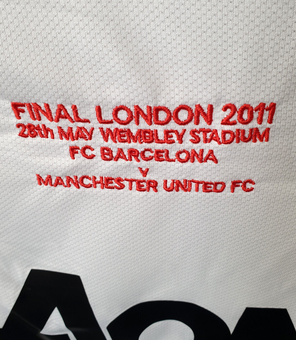 Manchester United Visita Retro 2010/11 Versión Fan